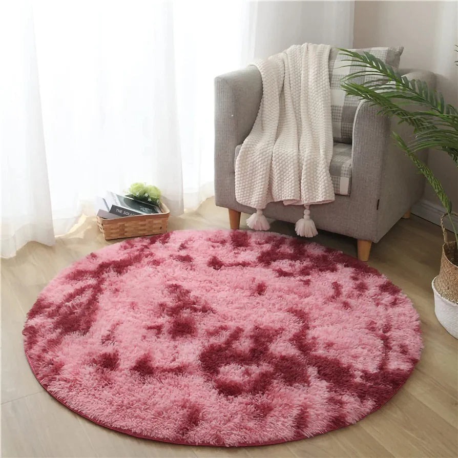 Shaggy Carpet Circular - Size 200 x 200cm►6.56 x 6.56ft