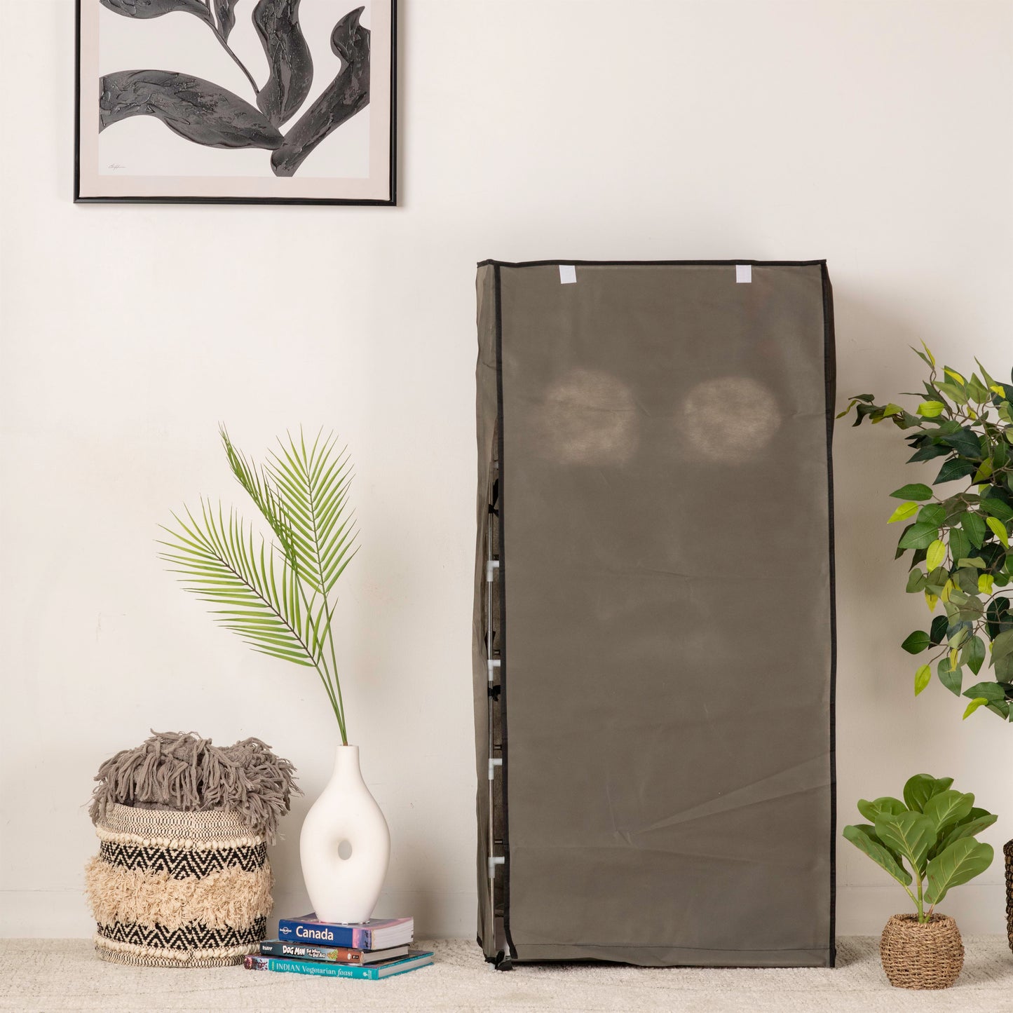 Portable 7-Tier Fabric Shoe Rack