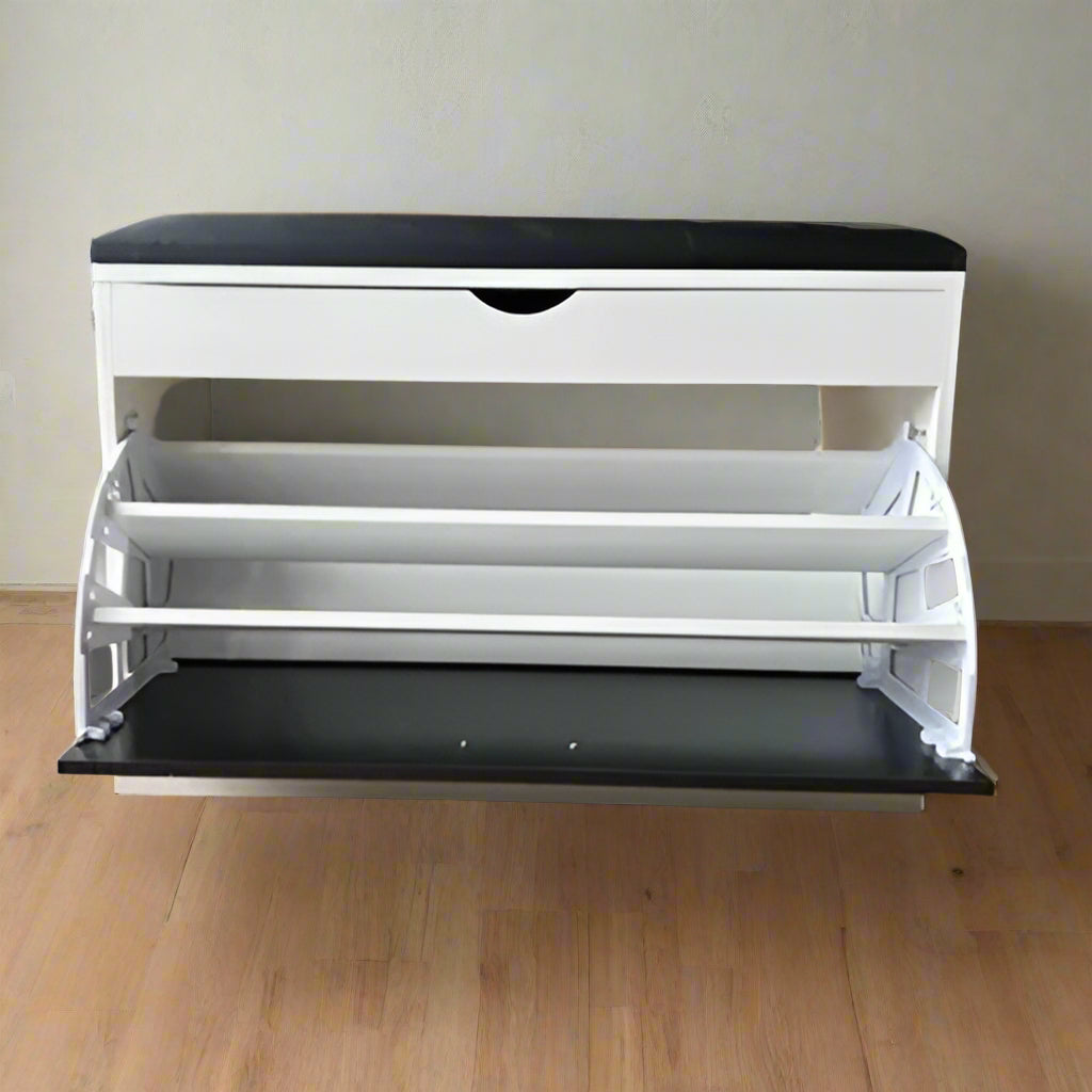 Shoe Cabinets With Layers, Storages and Benches 80x35x51cm