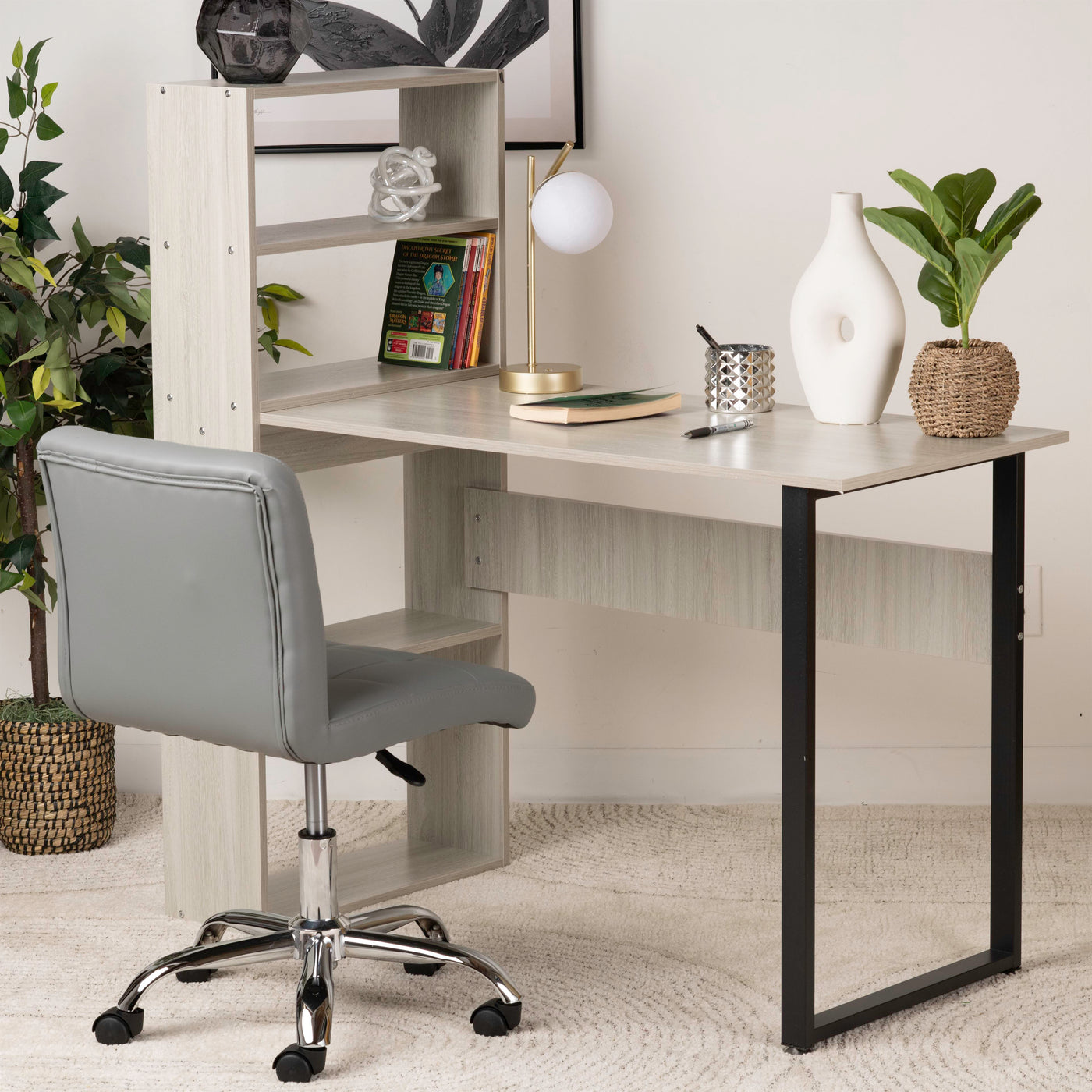 Desks with shelves & storages