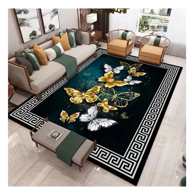 Crystal  carpet - Rectangular - Anti slip with Quality specifications 180 x 200cm►5.90 x 6.56ft