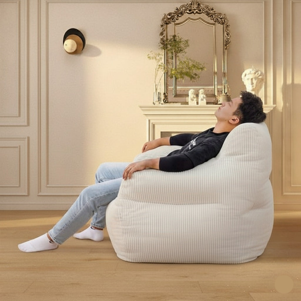 Ultimate Comfort Couch Beanbag — Medium & Large (cover + filler included)