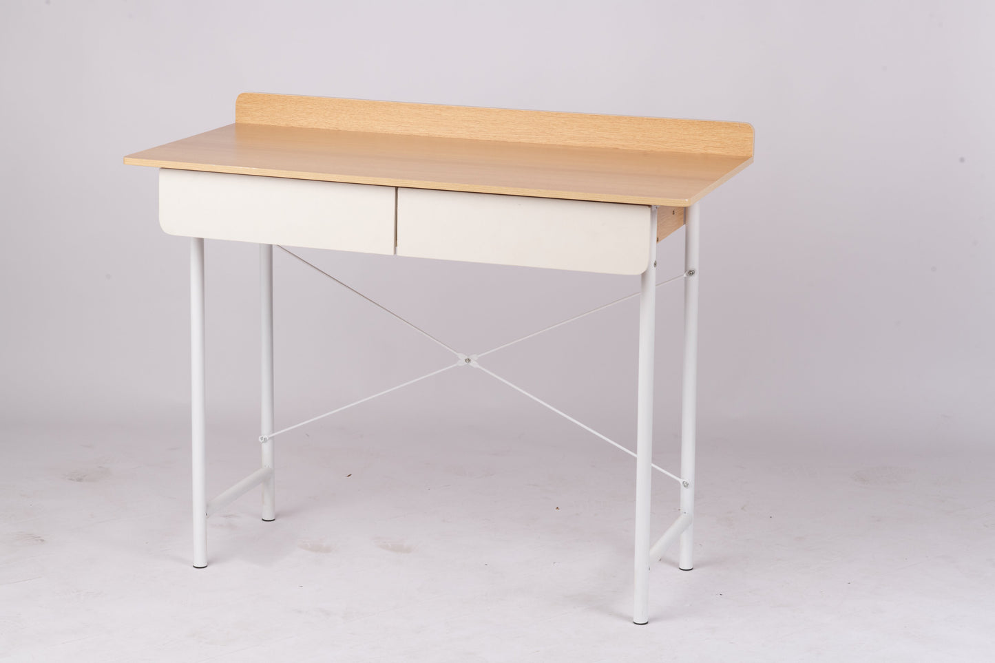 Elegant Computer Desk with 2 Drawers