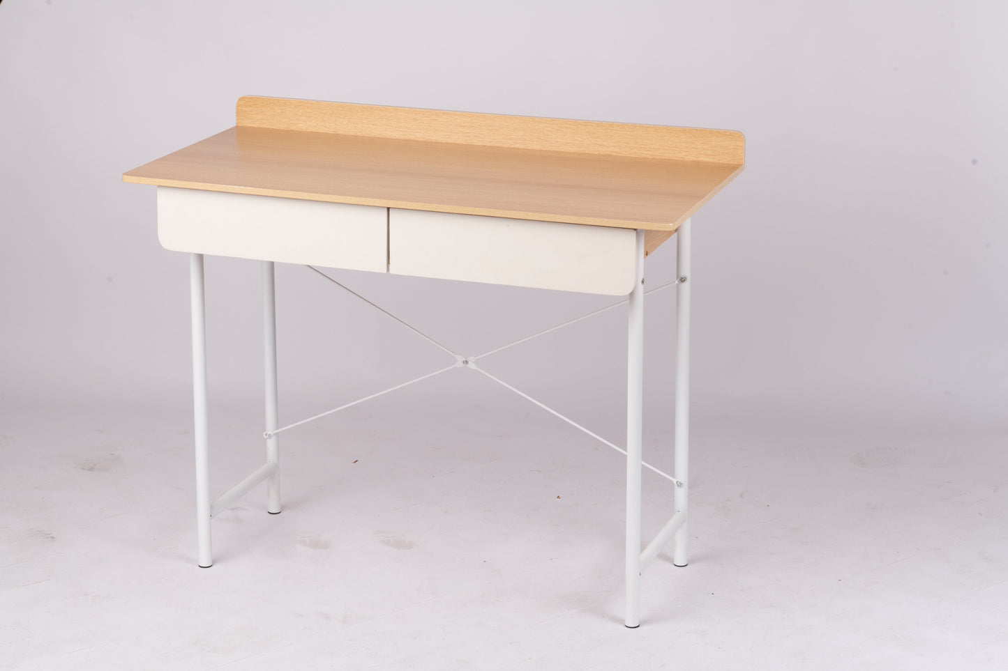 Elegant Computer Desk with 2 Drawers