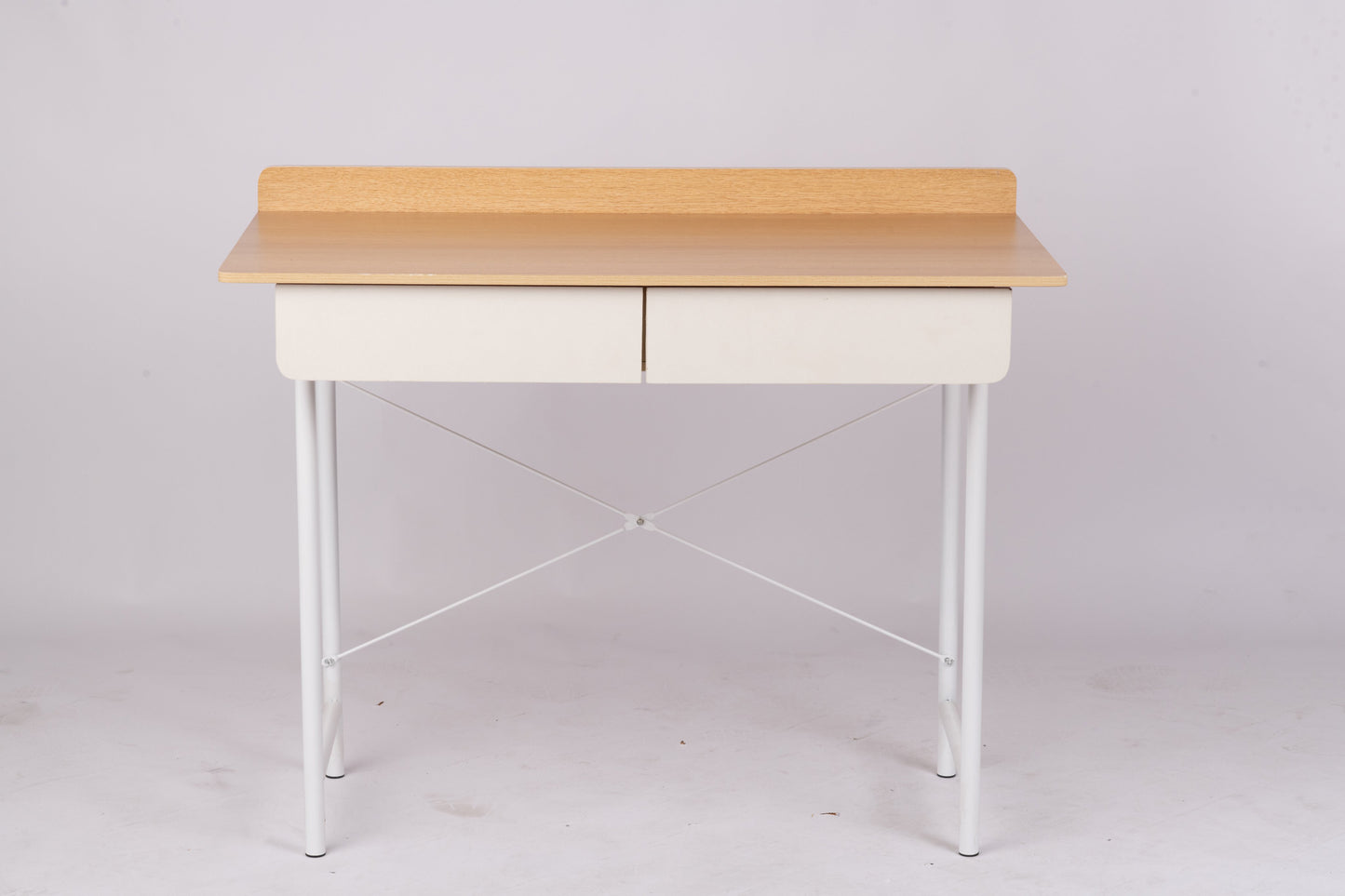 Elegant Computer Desk with 2 Drawers