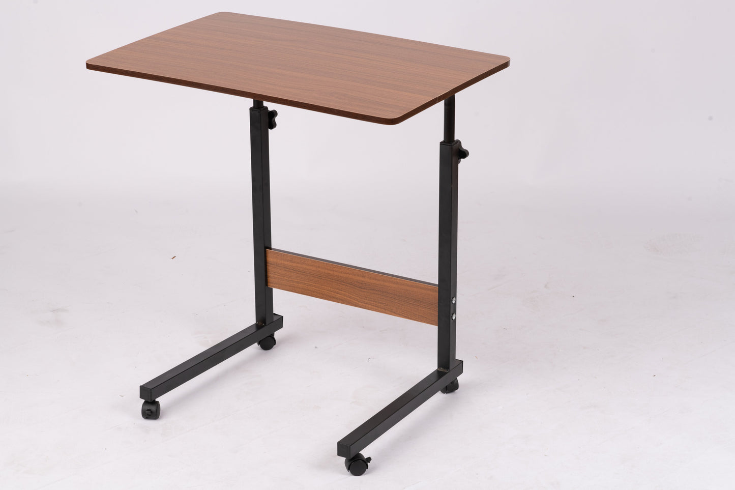 Height-Adjustable Standing Table with Wheels