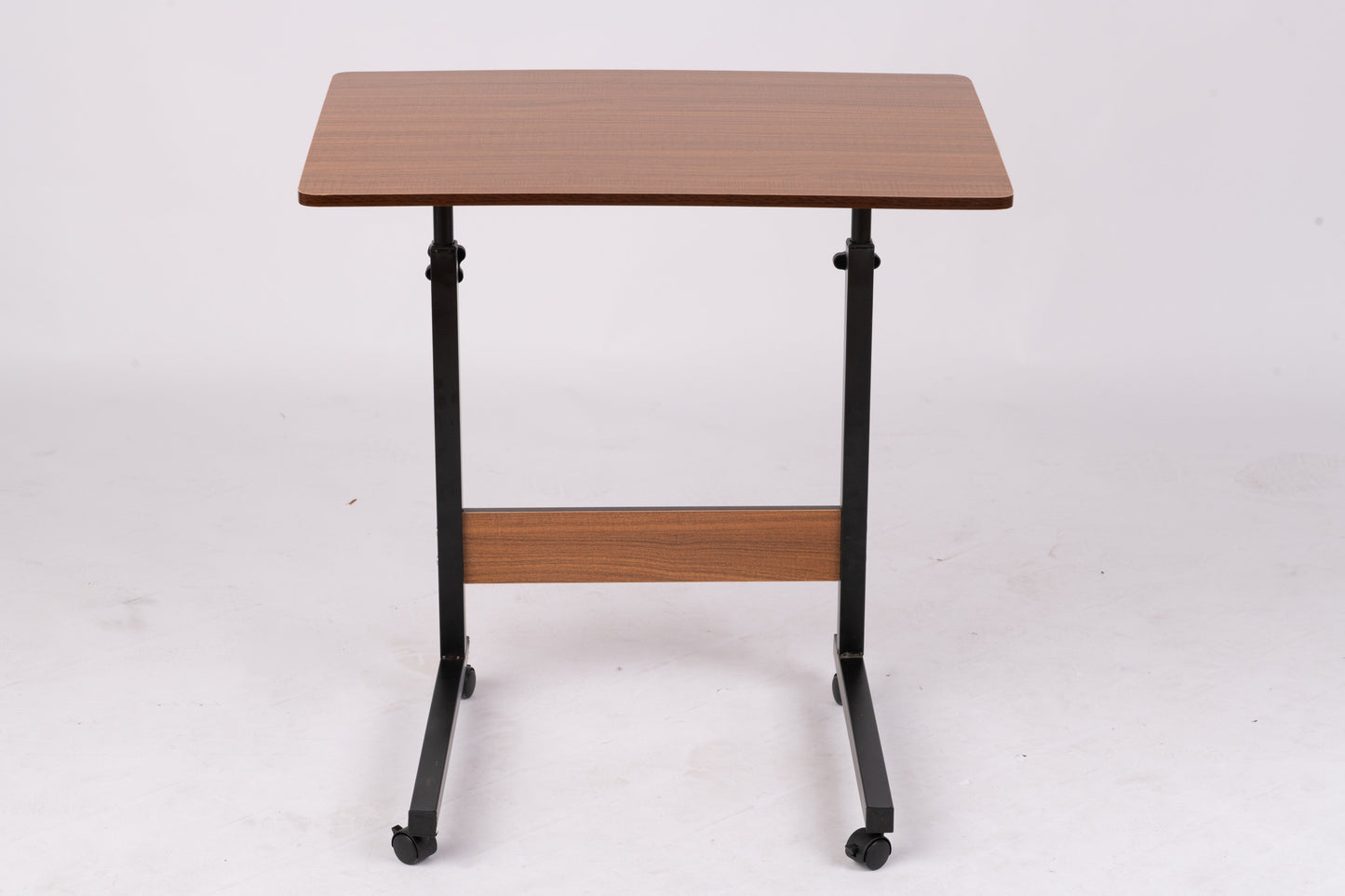 Height-Adjustable Standing Table with Wheels