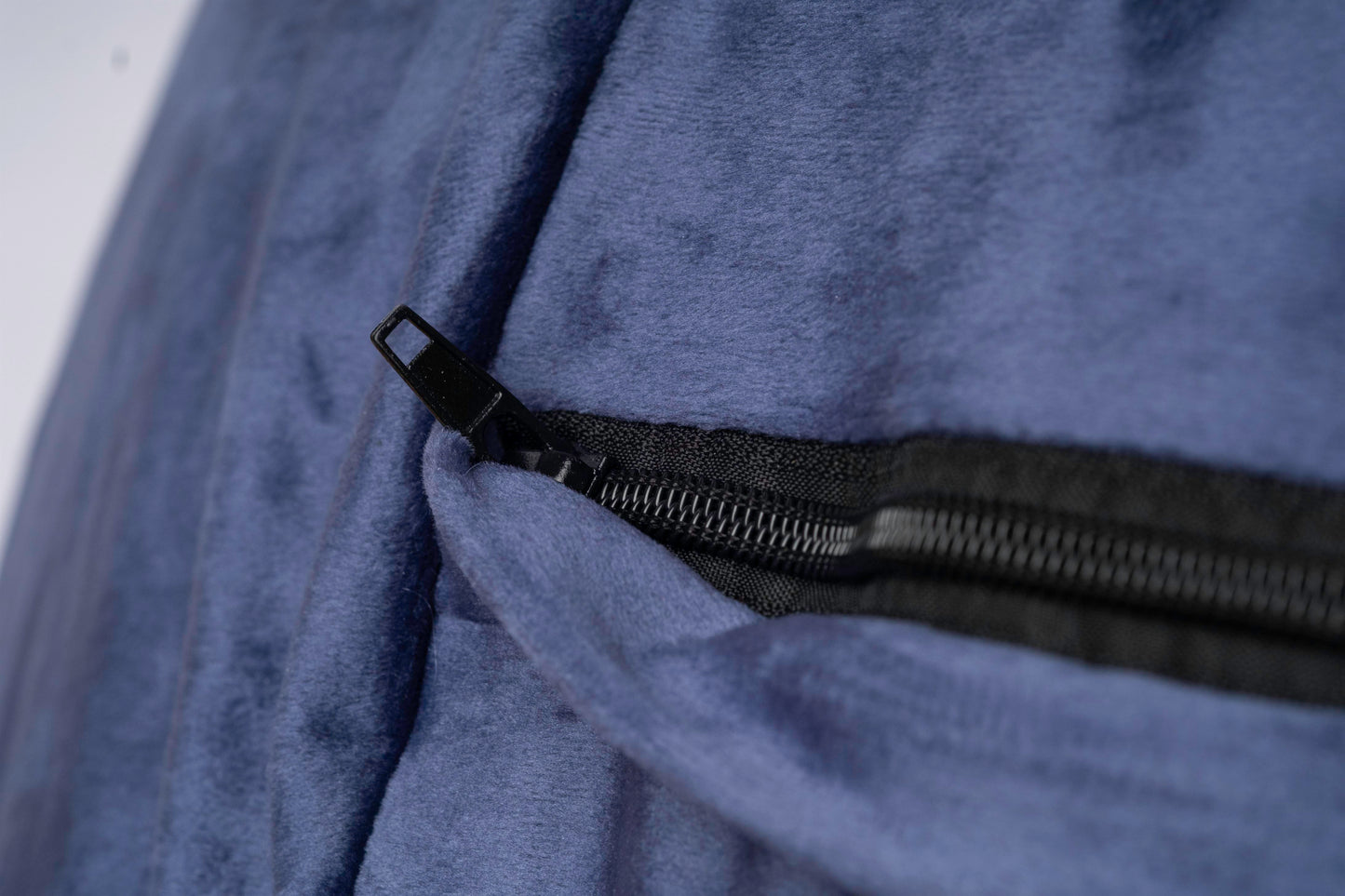 Giant Foam-Filled Bean Bag Chair - Velvet 5.5 ft (cover and filler included)