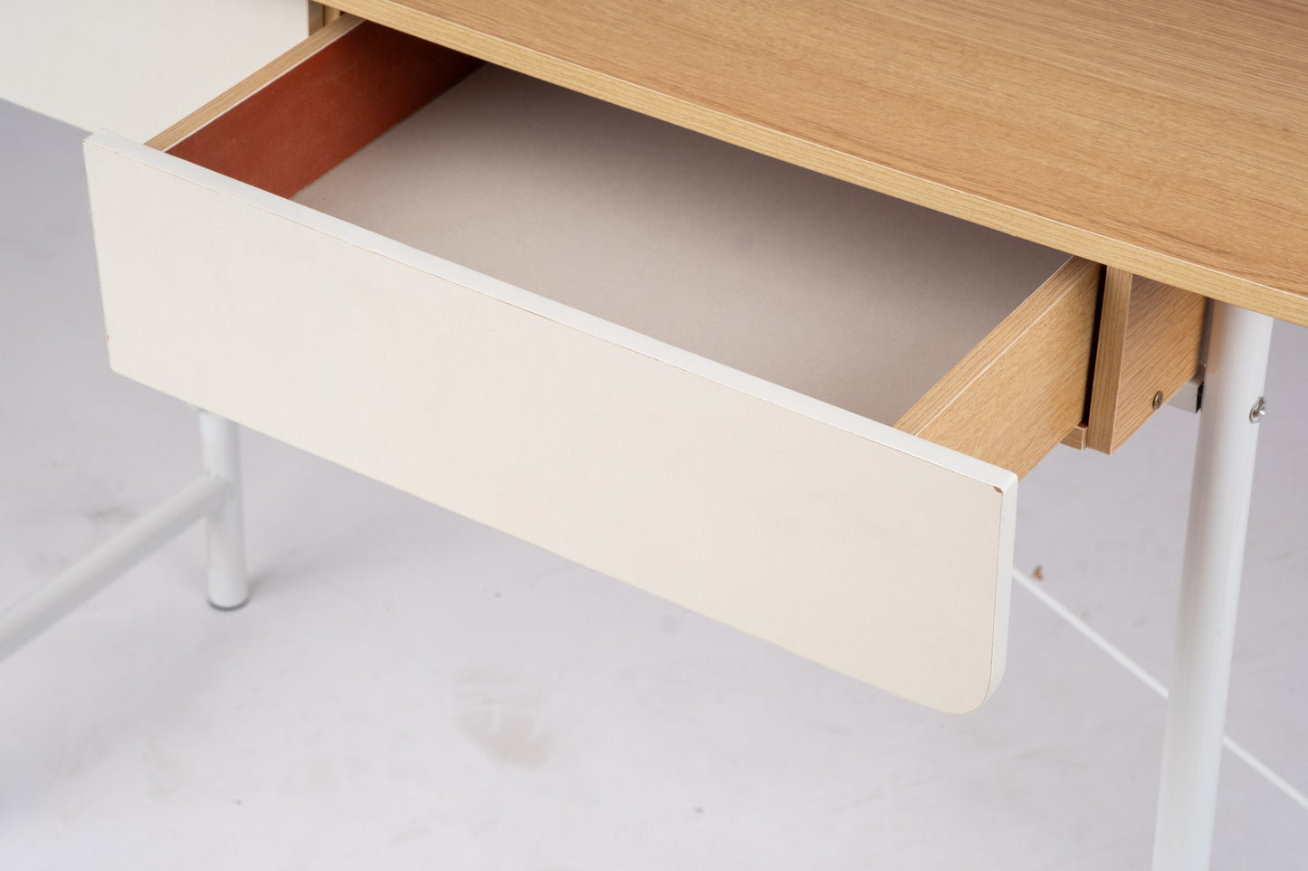 Elegant Computer Desk with 2 Drawers