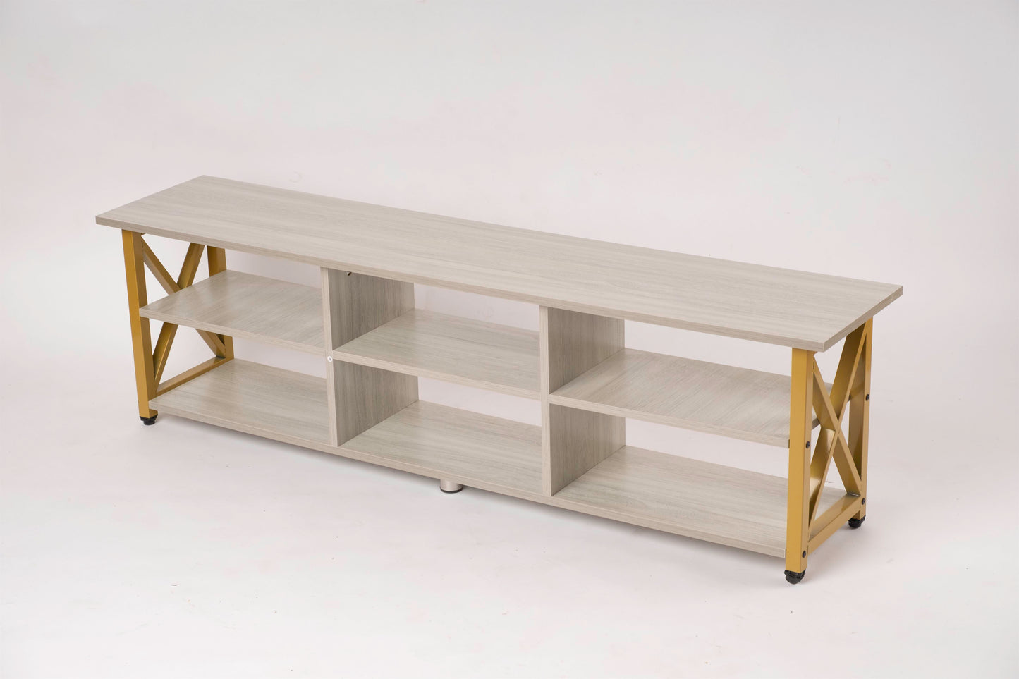 Solid Modern TV Console Table