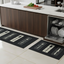 Tapis de cuisine tendance – Ensemble de deux pièces