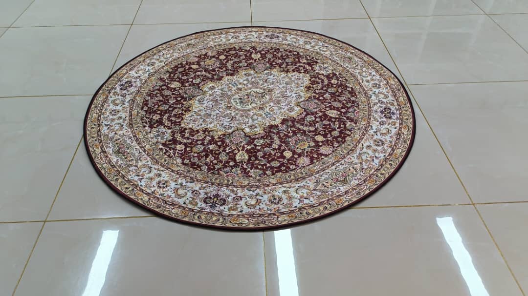 Crystal carpet  Circular - Size 160 x 160cm►5.24 x 5.24ft