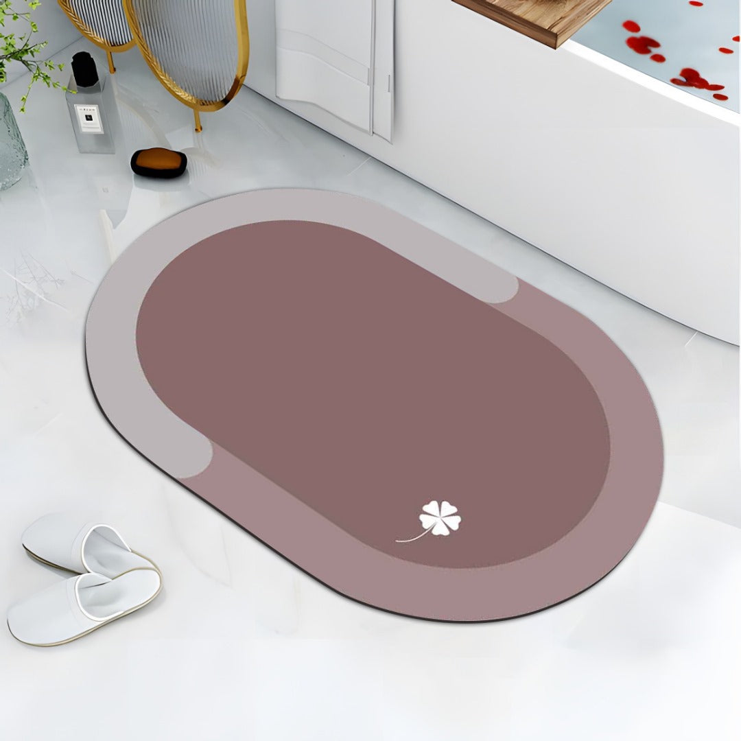 Trendy Washroom Diatom Mud Carpet - 40 x 60cm (1.31 x 1.96ft)
