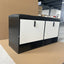  Shoe Cabinets With Layers, Black and white - 100x35x51cm 