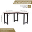 Contemporary L-Shaped Office Desk – Multi-Tasking & Space-Saving