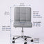 Ergonomic Leather Chair for Office or Waiting Room (4-Piece Set)