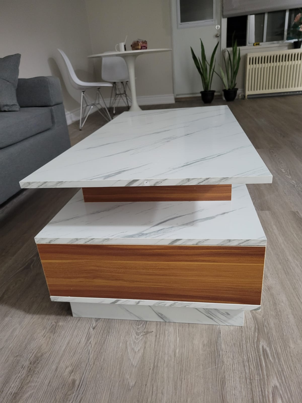 Sleek Stylish Coffee Table with Drawers