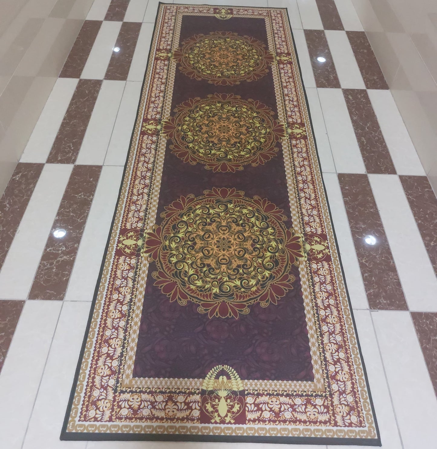   Crystal  carpet - Runner - Anti slip with Quality specifications 80 x 244cm►2.62 x 8.00ft
