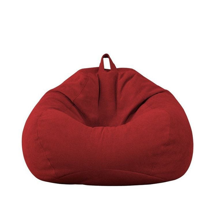 Drop-Shape Foam-Filled Bean Bag 3ft Velvet (cover and filler included)