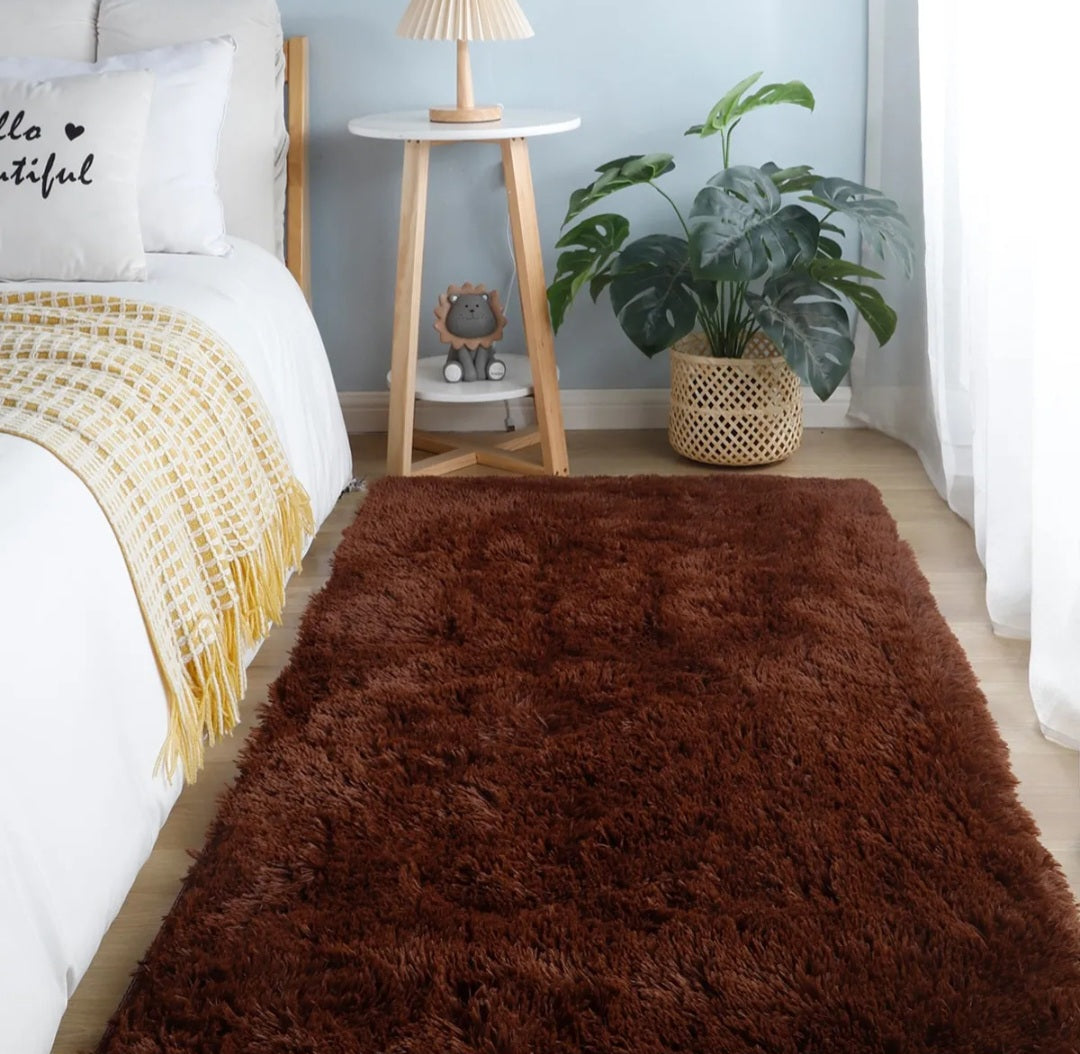 Shaggy carpet – Rectangular - 160 x 230 cm ▻5.24 x 7.54ft