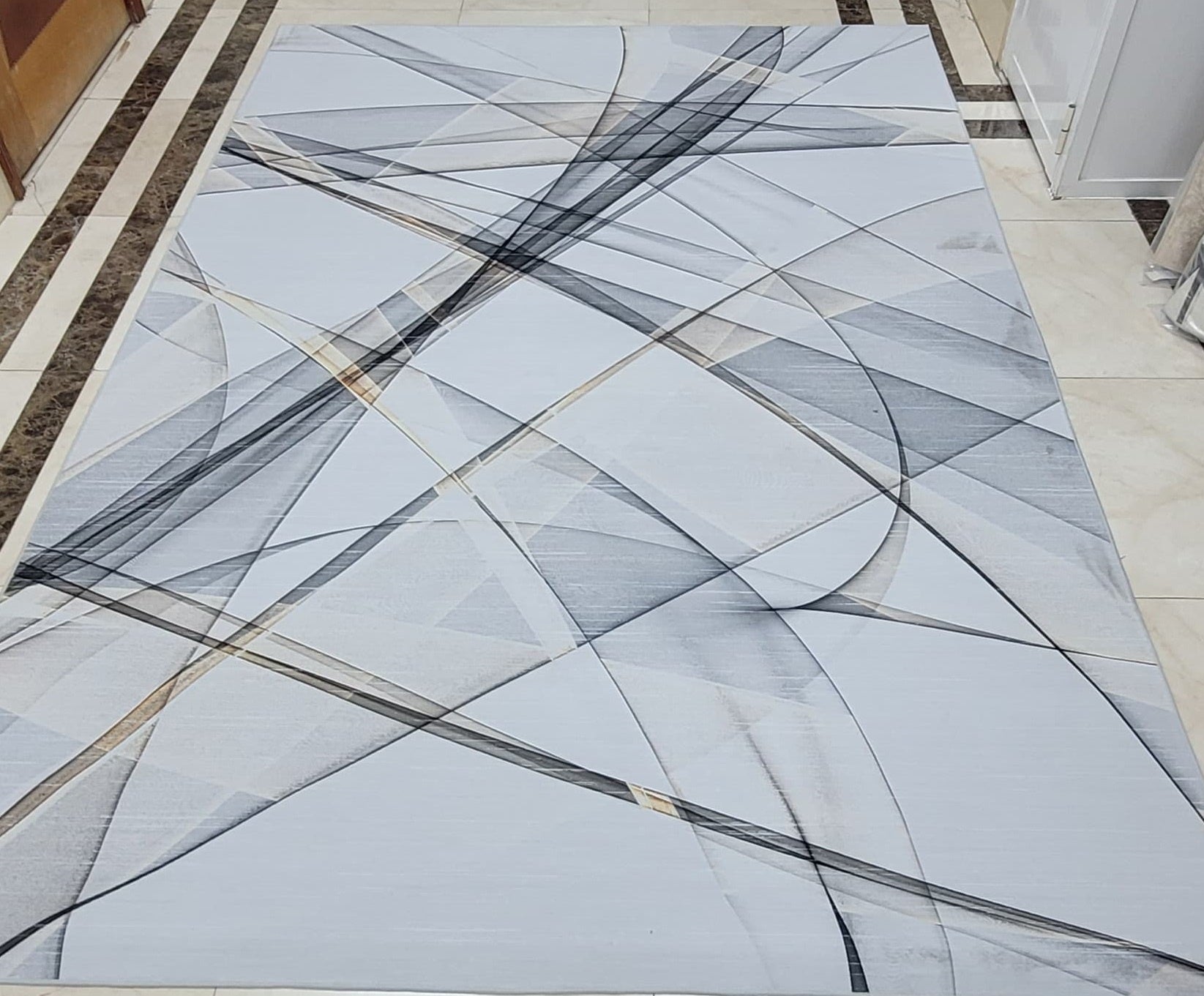   Crystal carpet - Rectangular - Anti slip with Quality specifications 200 x 300cm►6.56 x 9.84ft