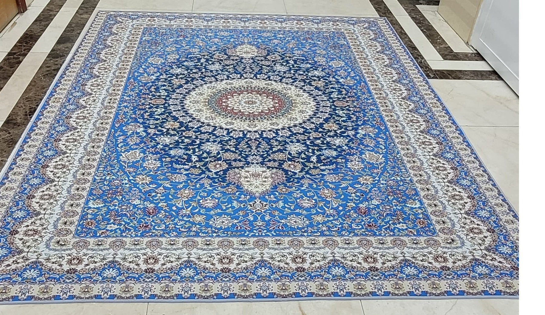 Crystal  carpet - Rectangular - Anti slip with Quality specifications 180 x 200cm►5.90 x 6.56ft