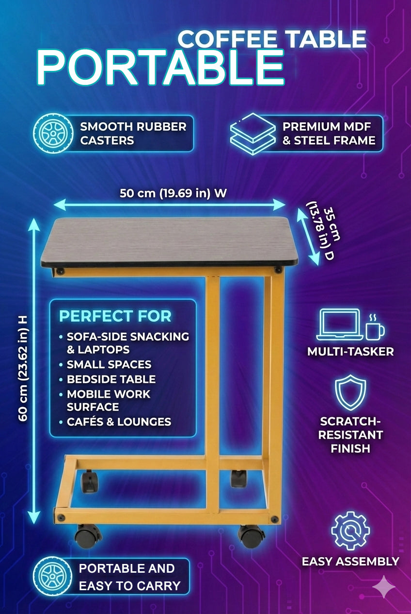 Portable Elegant Coffee or Snack Table