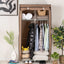 Brand New Portable Elegant Fabric Cabinet Wardrobe