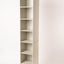 Elegant 7-Shelf Corner Bookcase Organizer