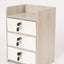 Brand New Pretty Bedside Table with 3 Drawers & Locks