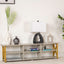 Solid Modern TV Console Table