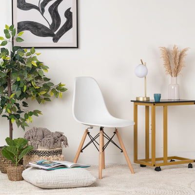 Modern Wooden Dining Chair – Comfortable Kitchen Stool