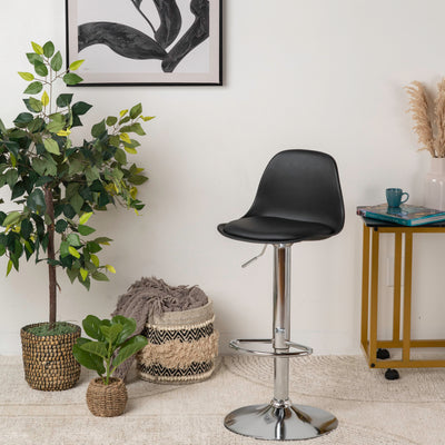 Modern Leather Dining Chair – Stylish & Comfortable