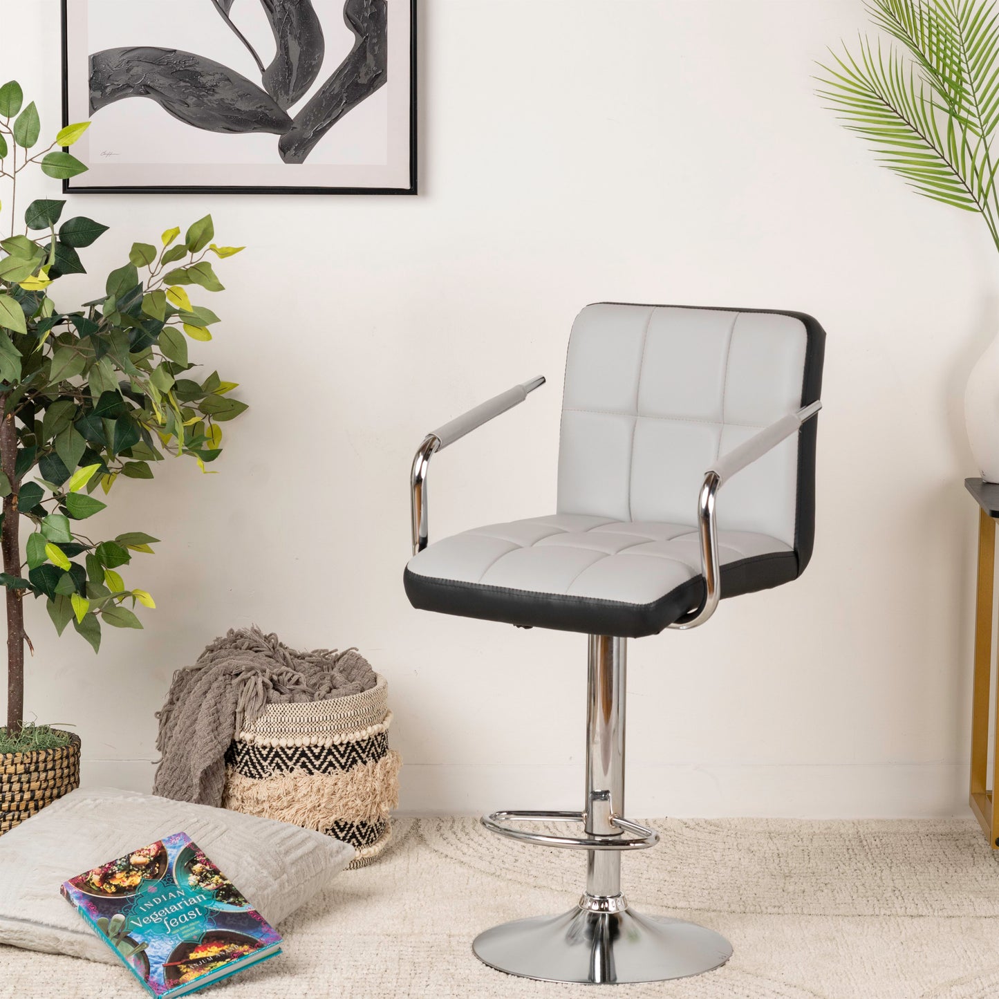 Ergonomic Leather Chair for Office & Waiting Room