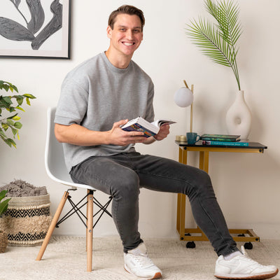 Modern Wooden Dining Chair – Comfortable Kitchen Stool