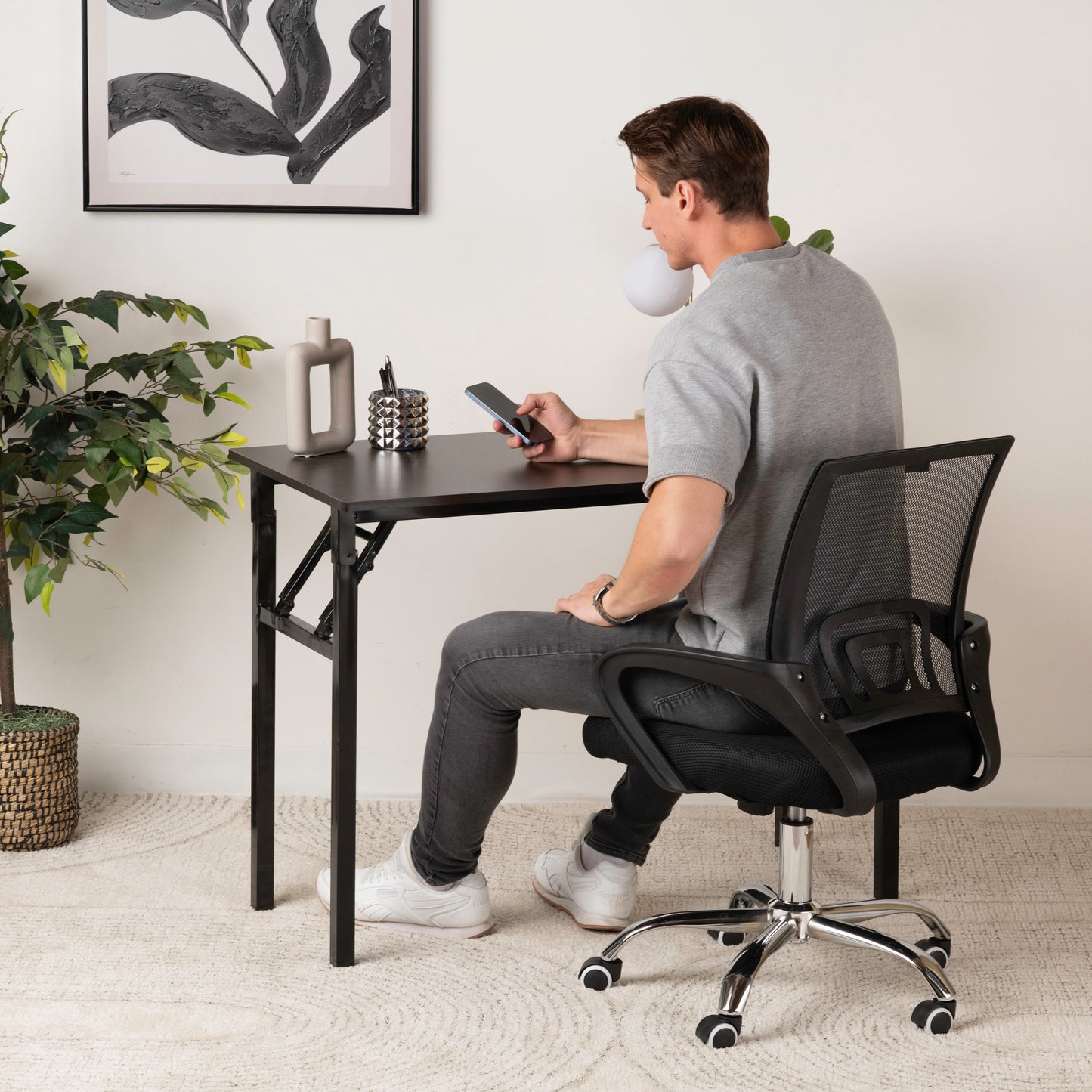 Ergonomic Mesh Office Chair with Lumbar Support
