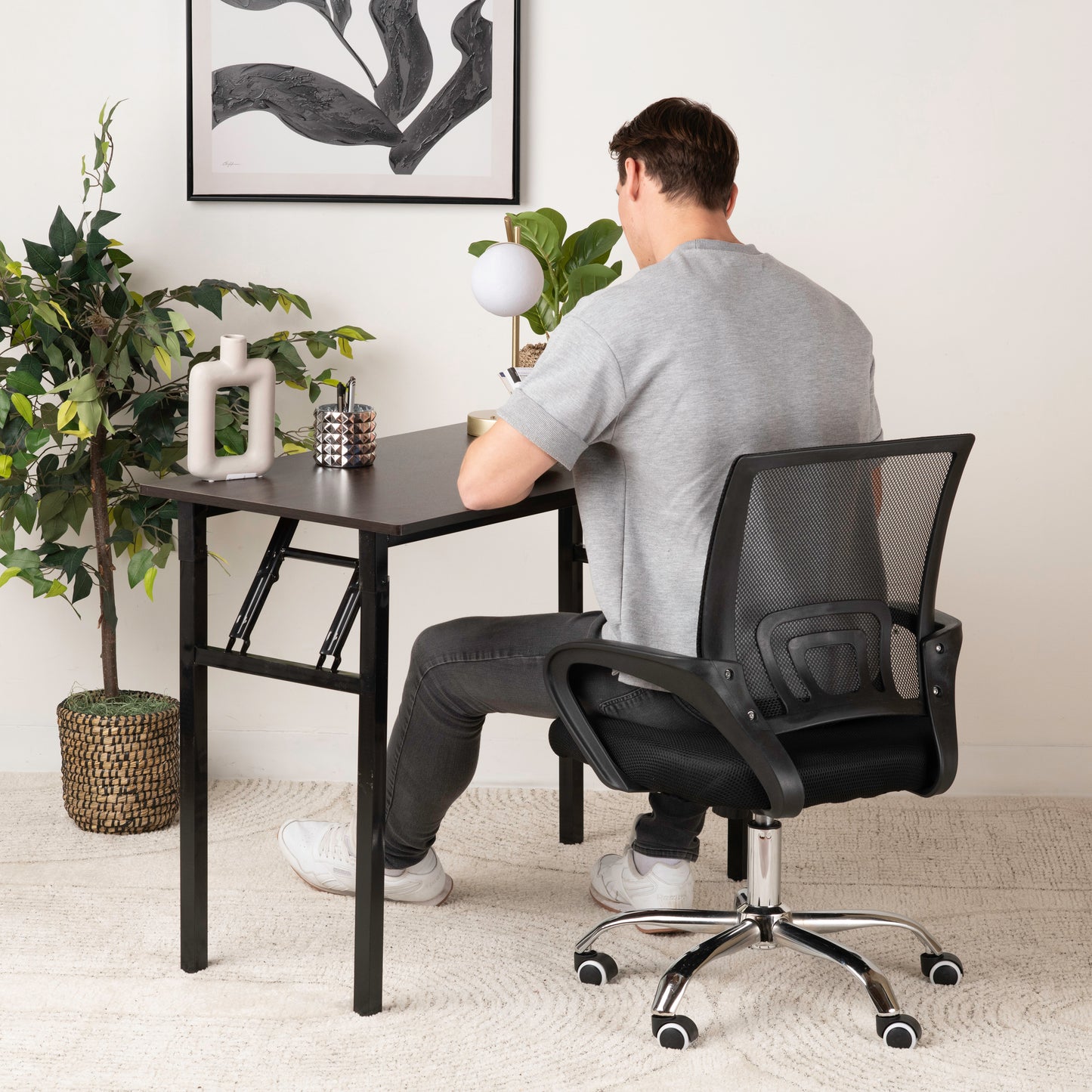 Ergonomic Mesh Office Chair with Lumbar Support