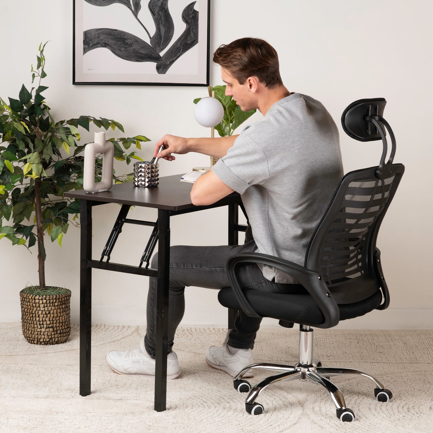 Ergonomic Office Chair with Headrest