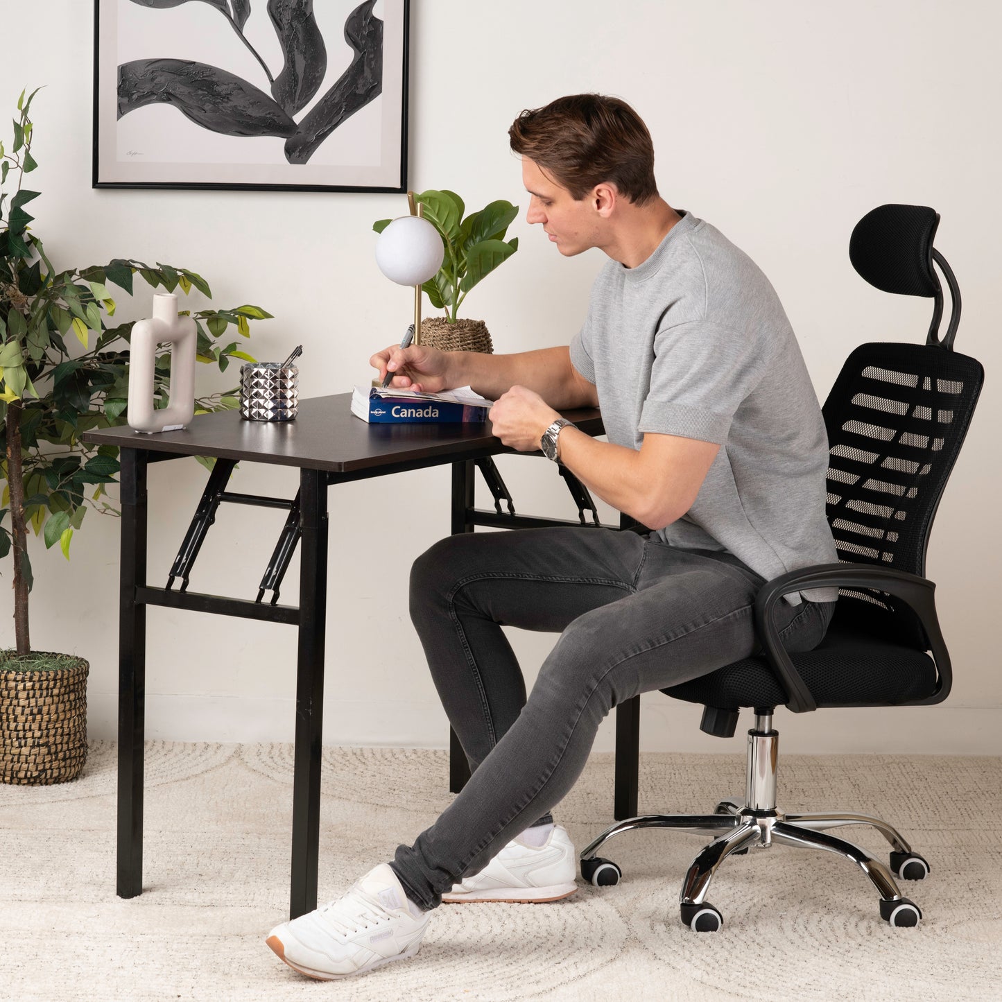 Ergonomic Office Chair with Headrest