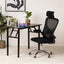 Ergonomic Office Chair with Headrest & Adjustable Armrests