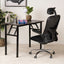 Ergonomic Office Chair with Headrest & Adjustable Armrests