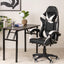 Leather Gaming Chair – Ergonomic with Headrest & Footrest