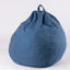 Drop-Shape Foam-Filled Bean Bag 3ft Velvet (cover and filler included)