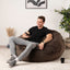 Giant Foam-Filled Bean Bag Chair - 4ft Velvet (cover and filler included)