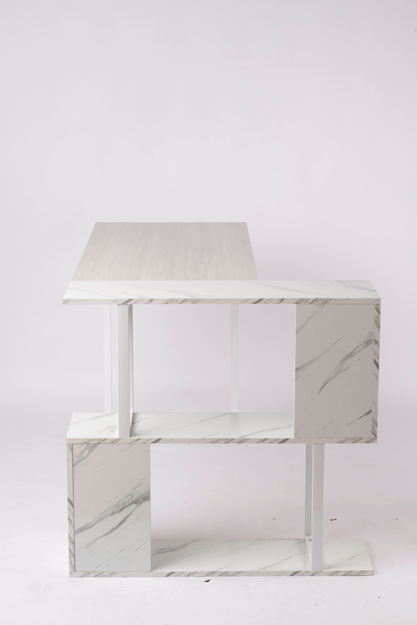 Sturdy L-Shaped Office Desk for Efficient Multi-Tasking