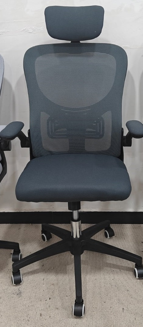 Ergonomic Office Chair with Headrest & Adjustable Armrests