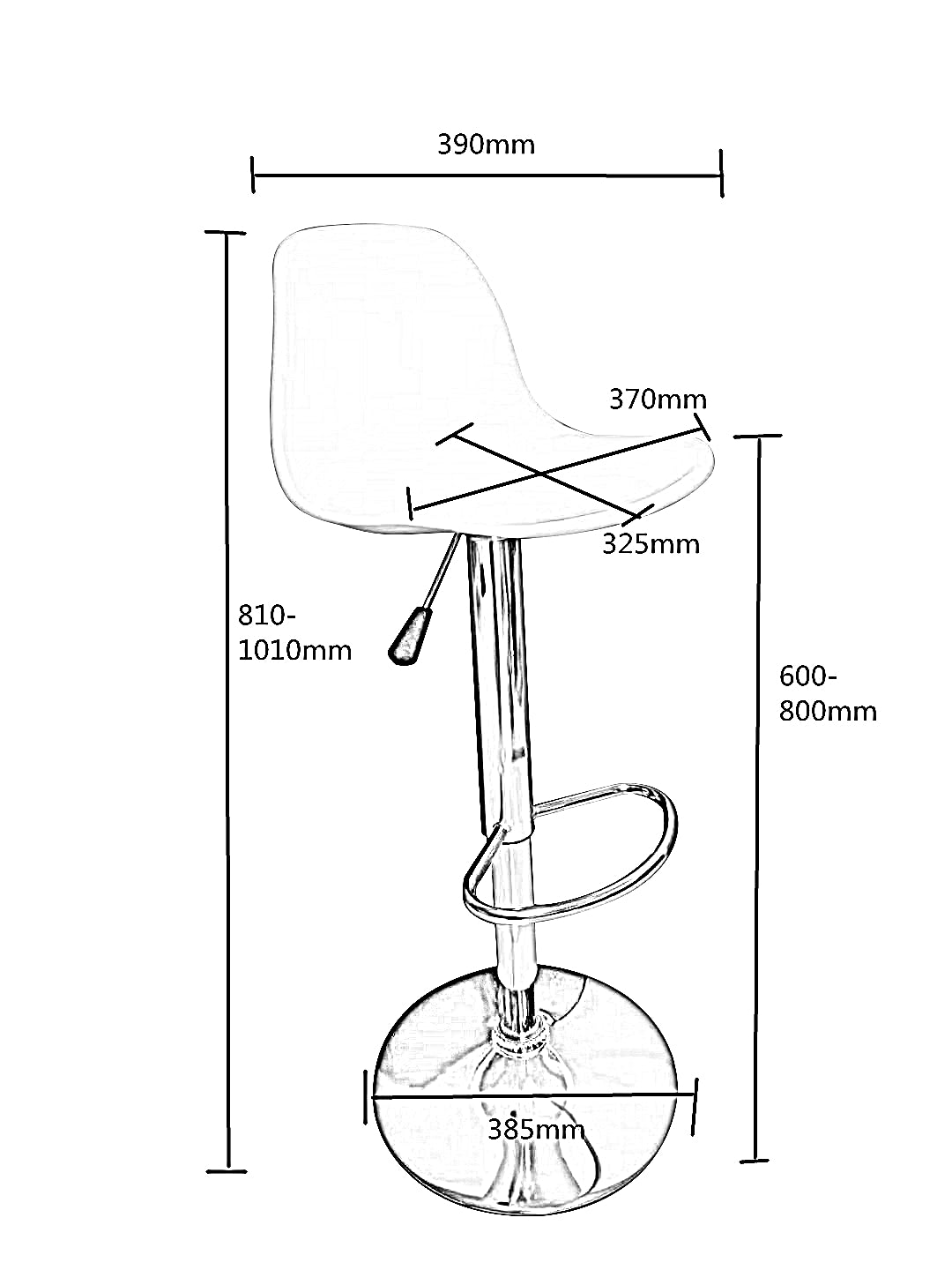 Modern Leather Dining Chair – Stylish & Comfortable