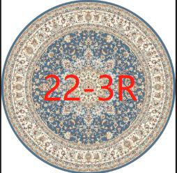 Crystal carpet  Circular - Size 160 x 160cm►5.24 x 5.24ft