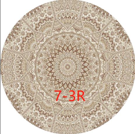 Crystal carpet  Circular - Size 160 x 160cm►5.24 x 5.24ft