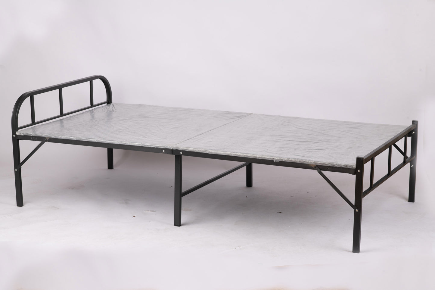 Elegant Foldable Single Bed Frame